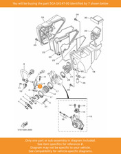 YAMAHA O-ring, 5CA-14147-00