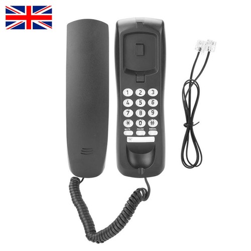 Wired telephone wall mounted - wall,
