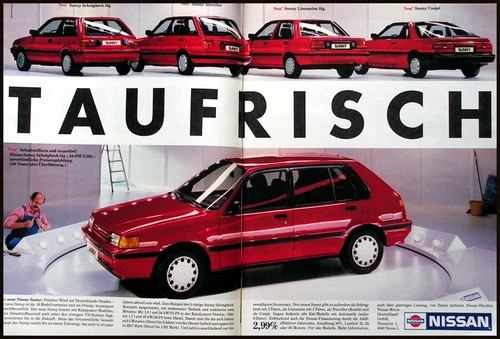 1986 nissan sunny coupe - 1986,