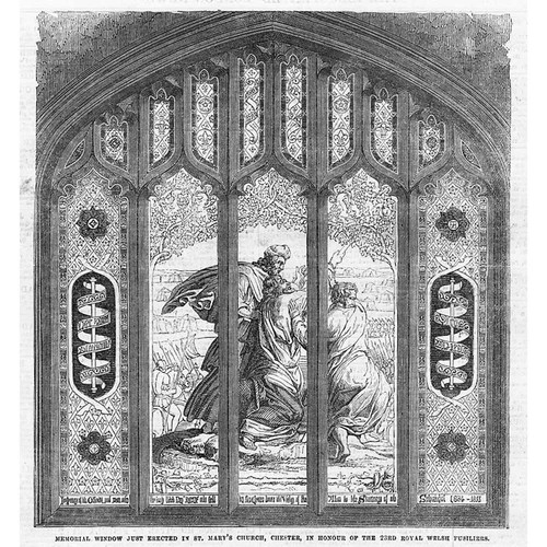 Memorial window erected st - memorial,