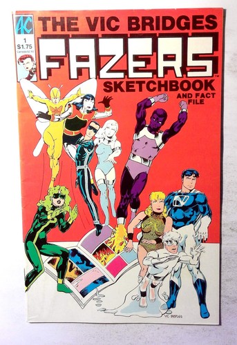Vic bridges fazers sketchbook - vic,