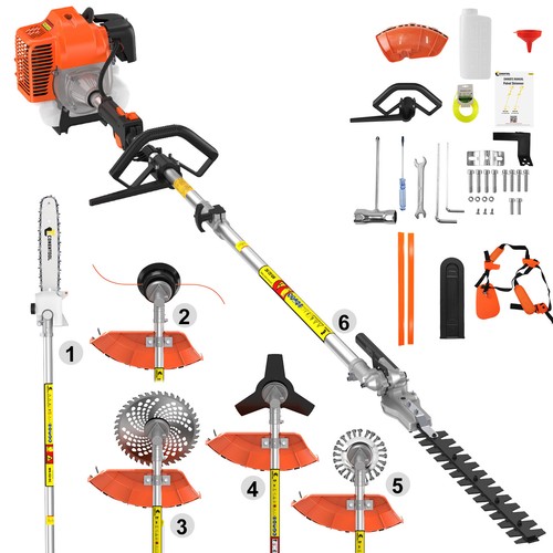Petrol garden multi - tool, 52cc