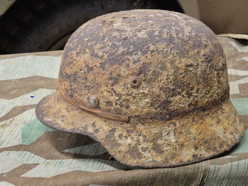 Ww2 german relic helmet - helmet, from