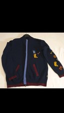 Mens Versace pure wool Cardigan xl