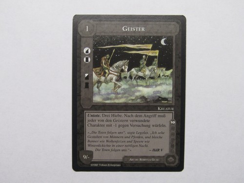 Ghosts middle earth ccg - -,