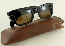 PERSOL MEFLECTO RATTI VINTAGE SUNGLASSES RARE MEDIUM SIZE ITALY MADE