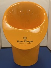 Vintage French Veuve Clicquot VCP Champagne Orange Ice Bucket Cooler Bar wine 