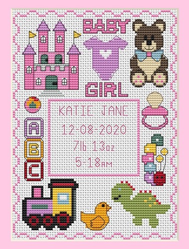 Cross stitch kit baby - kit,