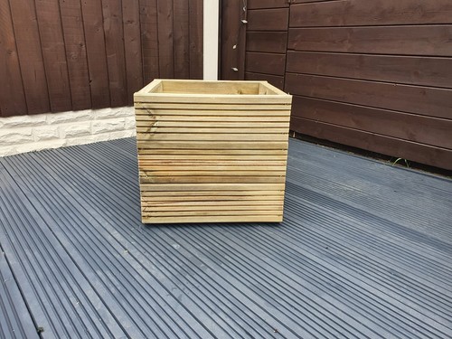 Square wooden treated - treated, decking