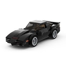 Knight Rider Kitt Car Building Blocks Set Classic TV Series Vehicle Bricks