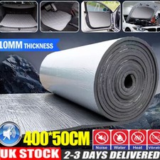 20m Sound Deadening Roll Car Van Heat Insulation 10mm Thick Closed Cell Foam UK