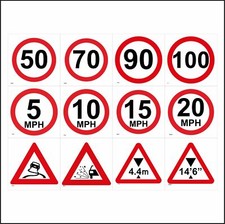 Highway Traffic Signs Speed
