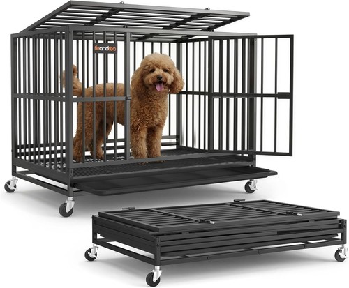 Heavy duty dog - duty, crate