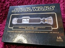 ⭐️Master Replicas  Obi-Wan Kenobi (ANH) .45 Scaled  Lightsaber Replica SW-331?