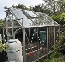 High Eaves 8’x6’ Aluminium Greenhouse by Elite Greenhouses Ltd