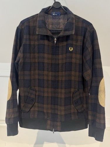 Fred perry brown navy plaid - perry,