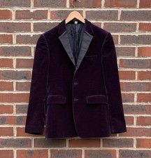 Burberry Mens Velvet Blazer