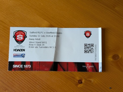 Salford sheffield eagles - v,