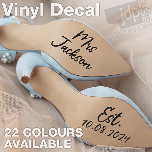 Custom wedding shoes vinyl - custom,