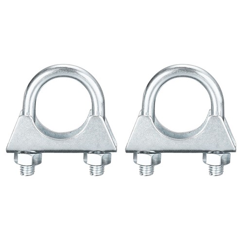 2pcs muffler bolt clamps for - muffler,