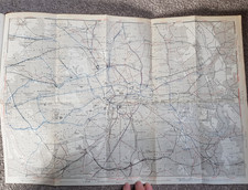 1930 BAEDEKER LONDON & ITS ENVIRONS HANDBOOK FOR TRAVELLERS 48 MAPS & PLANS @
