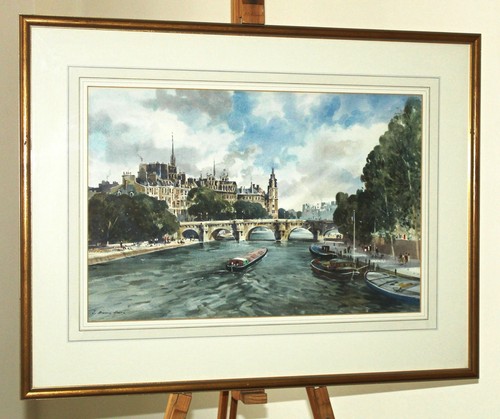 John barrie haste watercolour - john,