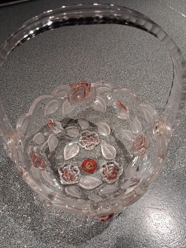 Walther glas basket pink - 3d,