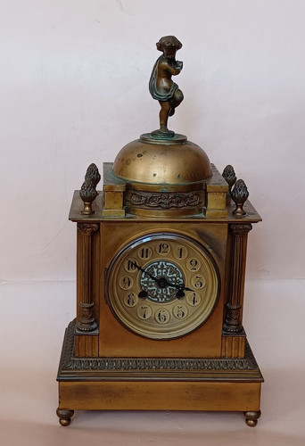 Vintage brass domed - ,