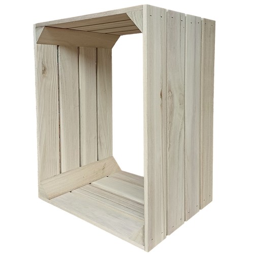 Single wooden crate sided - 4, sided-