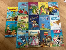 Walt Disney Books Grolier Book Club Edition 1970s 1980s 1990s Set of 14 Books