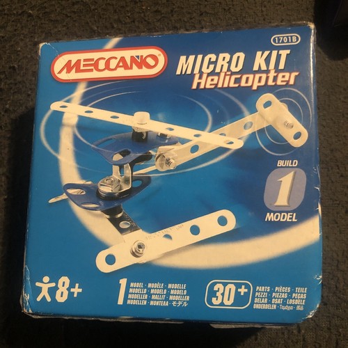 Meccano micro kit helicopter - meccano,