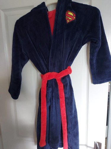 Superman dressing gown - m&s,