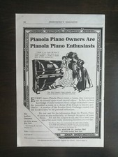 Vintage 1907 Pianola Piano