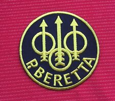 P. BERETTA SHOTGUN RIFLE PISTOL GUN MILITARY FIREARMS BADGE IRON SEW ON PATCH