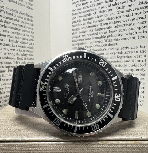Vintage citizen 150m day date - vintage,