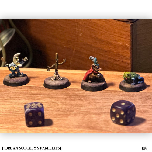 Jordan sorcery familiars - jordan,