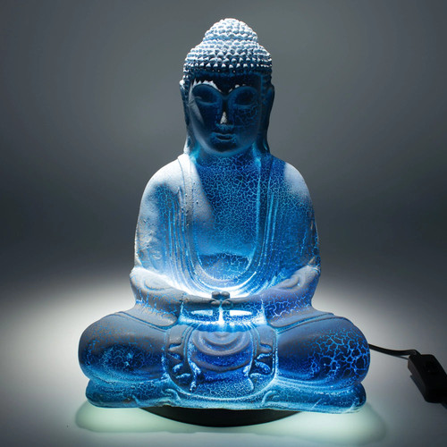 Meditation buddha lamp - lamp, sky