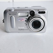 Kodak EasyShare DX6340 3.1MP Compact Digital Camera Silver - Tested Working Read