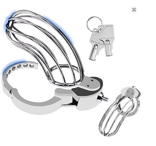 Male metal chastity - chastity, lock
