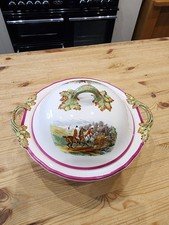 Spode Herring Hunting large lidded tureen