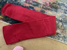 Red Fleece Travel Blanket From GO New Without Tag