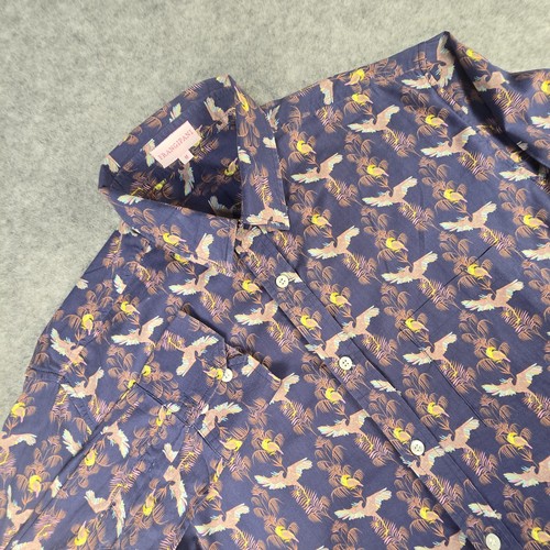 Frangipani shirt mens - frangipani,