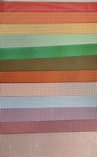 COLOR Plastic Canvas Sheets
