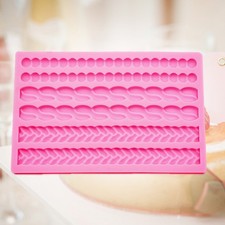  Sweet Baking Molds Tools Cake Decorating Fondant Silicone Pearl Gems