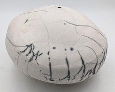 MAUREEN McGREGOR AMERICAN LARGE RAKU STUDIO POTTERY SCULPTURE 21ST CENTURY