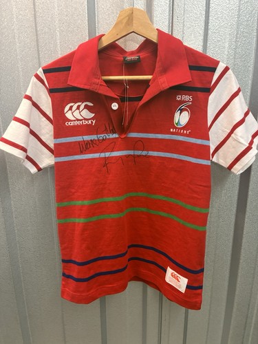 Signed wales rugby shirt ryan - rugby,