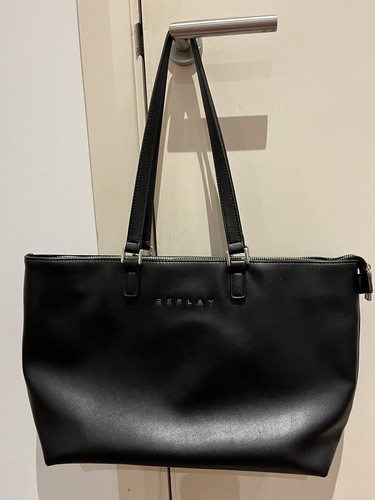 Replay tote bag - replay, mint