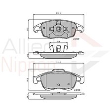 Brake Pads Set For Citroen