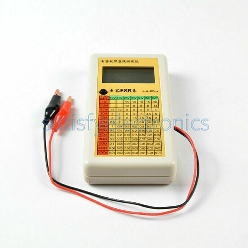 Digital lcd esr capacitance - lcd,