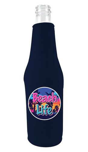 Beach life beer bottle - beach, oz